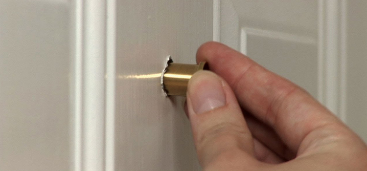 peephole door repair in New Smyrna Beach